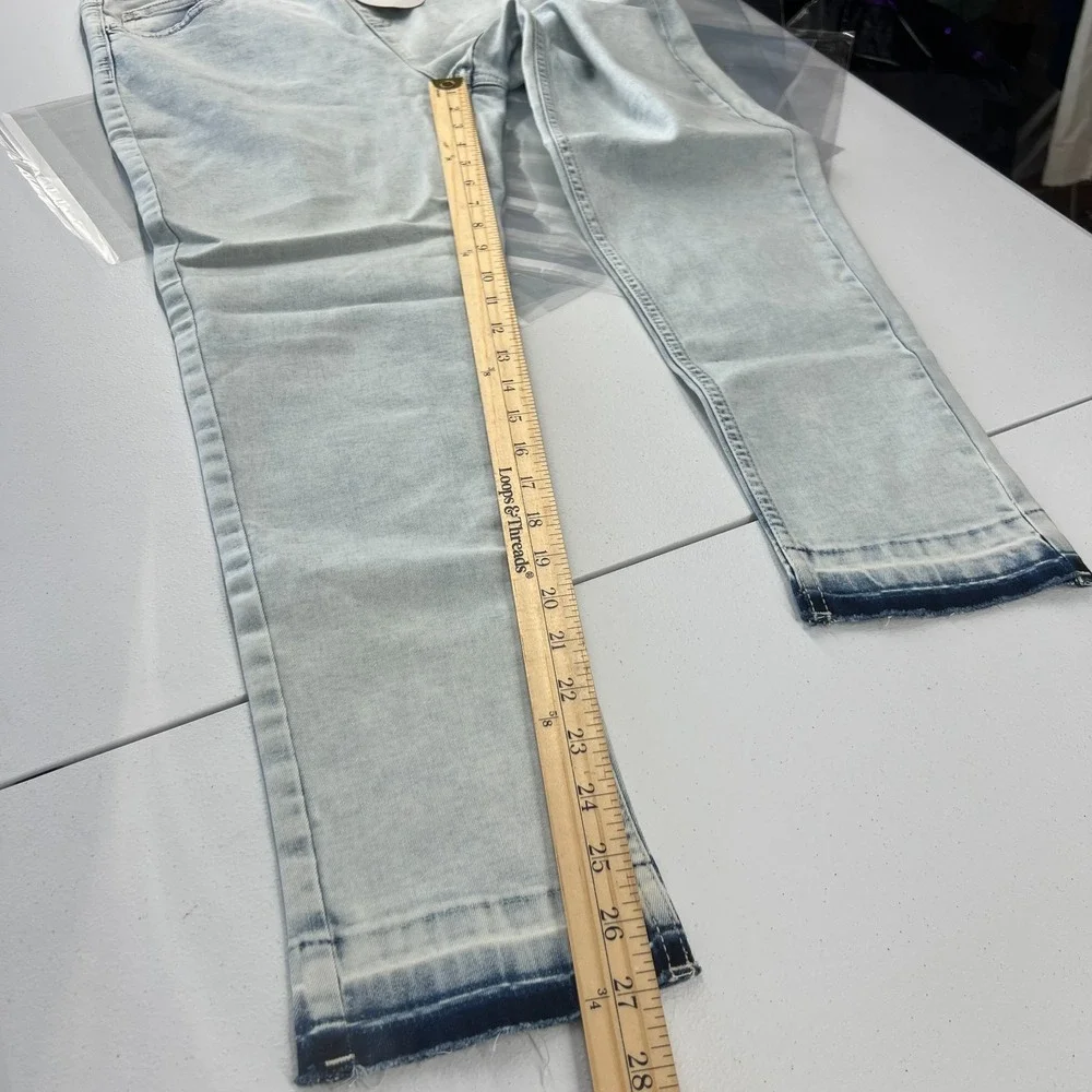 Justice Jegging Skinny Jeans Girls 18 Plus Blue Light Wash Denim‎ Cotton Stretch